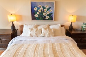 2 bedrooms, in-room safe, iron/ironing board, travel crib