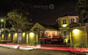 Front of property – evening/night