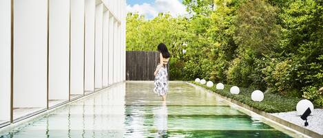 Seasonal outdoor pool