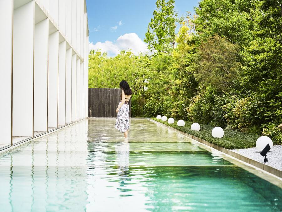 Seasonal outdoor pool