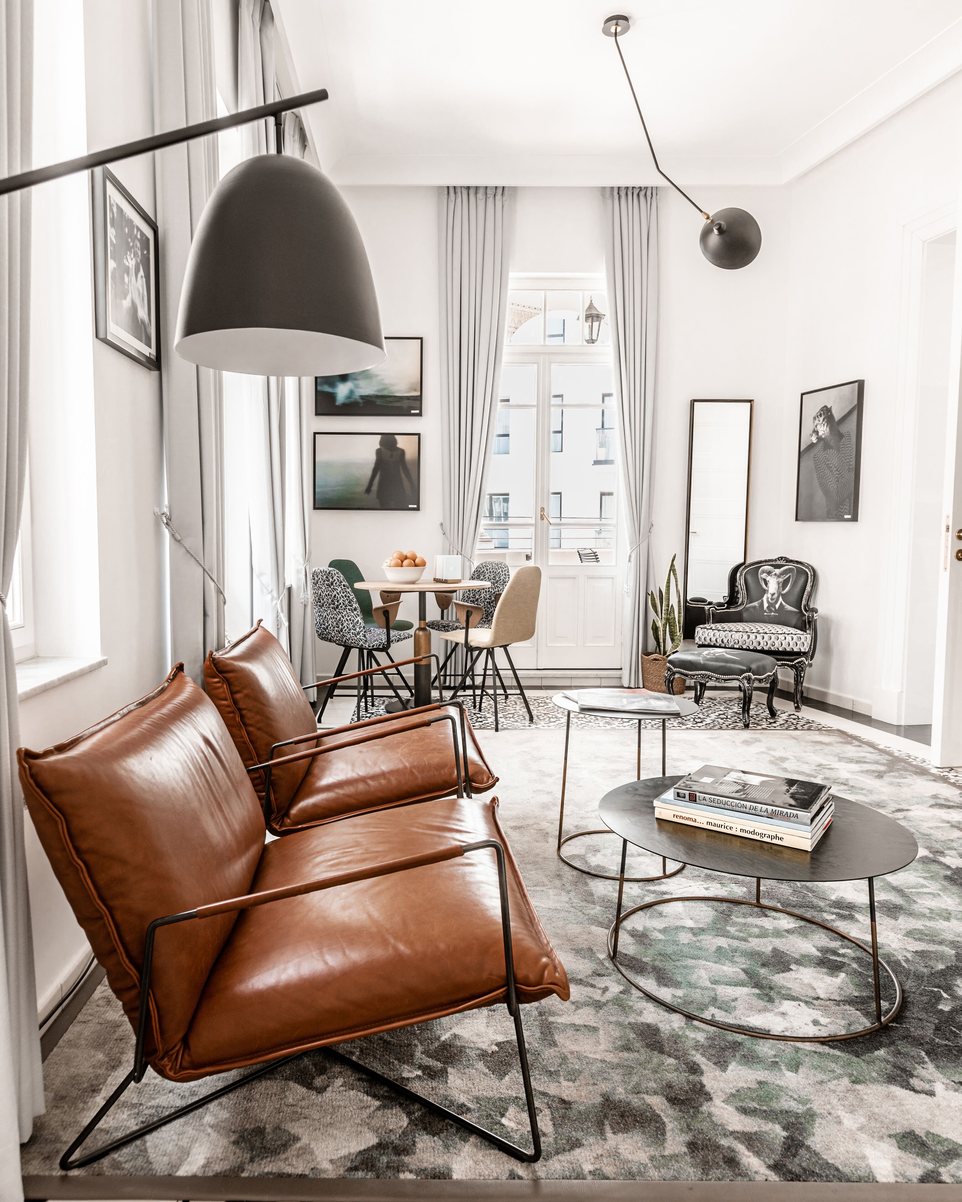 Caja de seguridad en la habitación y cortinas blackout 