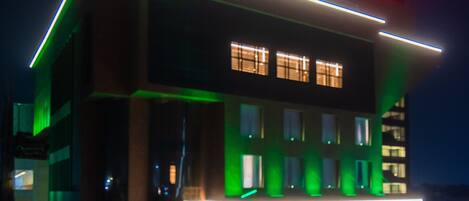 Fassade der Unterkunft