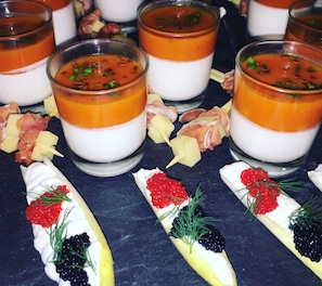 Almoço e jantar