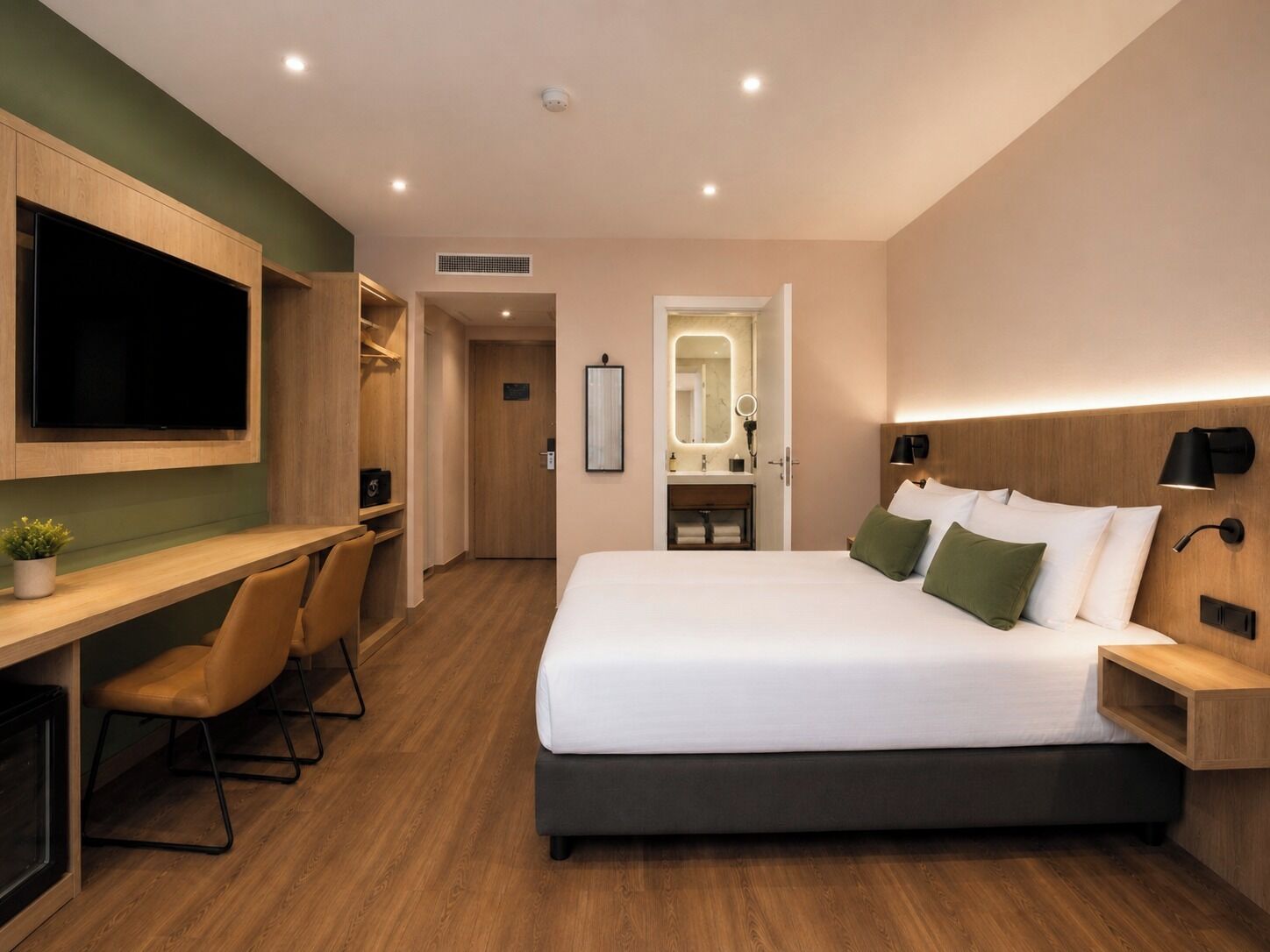 Executive Double Room | In-room safe, individually decorated, individually furnished, desk