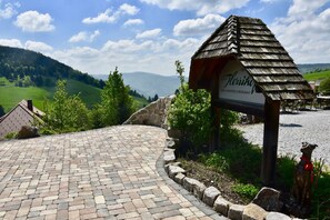 Vue depuis l’hébergement