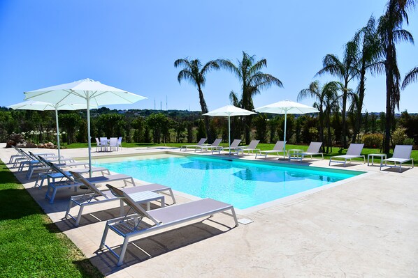 Seasonal outdoor pool