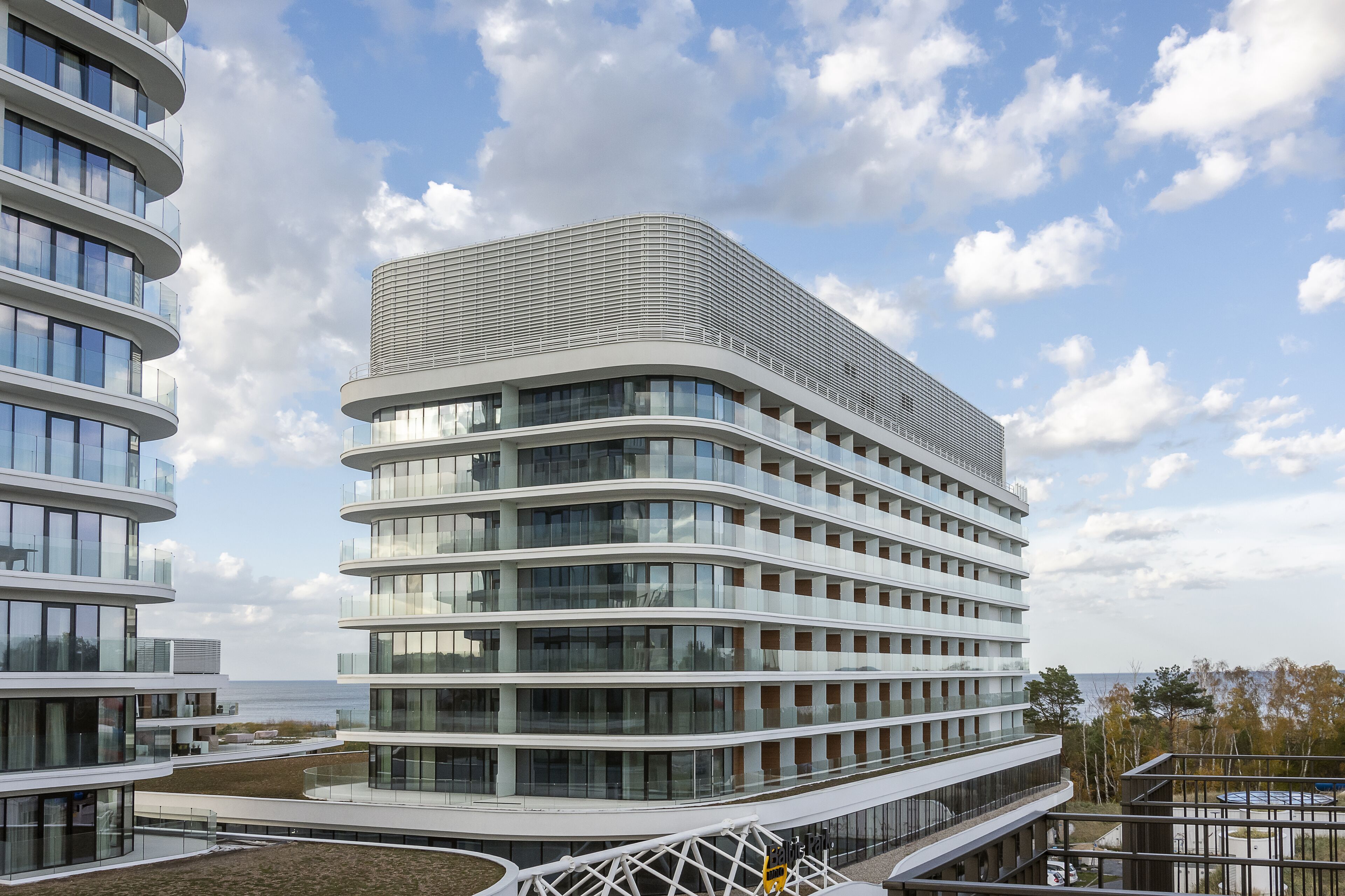 Blick von der Unterkunft