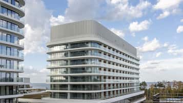 Blick von der Unterkunft