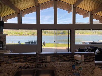 Book now for summer fun! Beautiful Lakefront Home close to dining & town. 