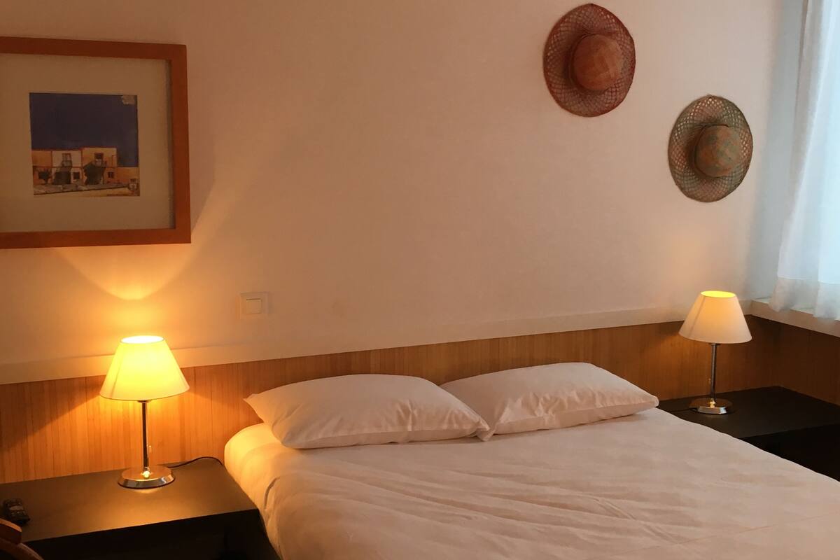 Double Room | Desk, blackout curtains, soundproofing, iron/ironing board (on request)