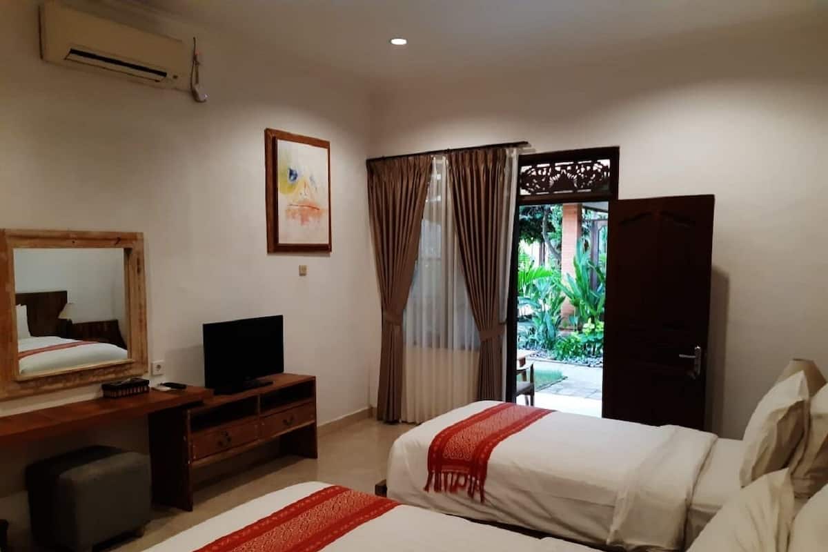 ห้องซูพีเรียทวิน | ตู้นิรภัยในห้องพัก, โต๊ะทำงาน, เตียงเสริม/เปล, Wi-Fi ฟรี