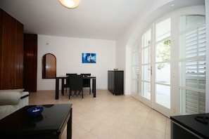 Comfort Apartment, 1 Double Bed | Living area | Flat-screen TV - Apartments Villa Marijeta (Dubrovnik)