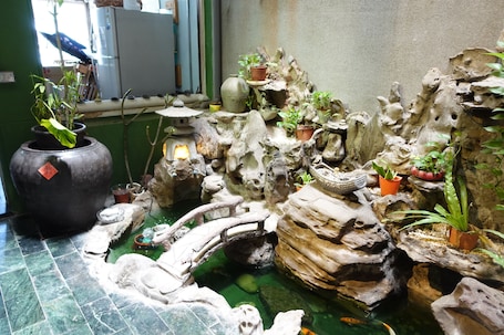 Sala de estar en el lobby