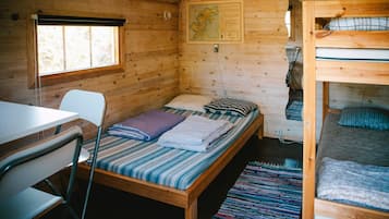 Basic Cabin, Multiple Beds, Accessible | Premium bedding, soundproofing, free WiFi, bed sheets