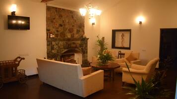 Sala de estar en el lobby