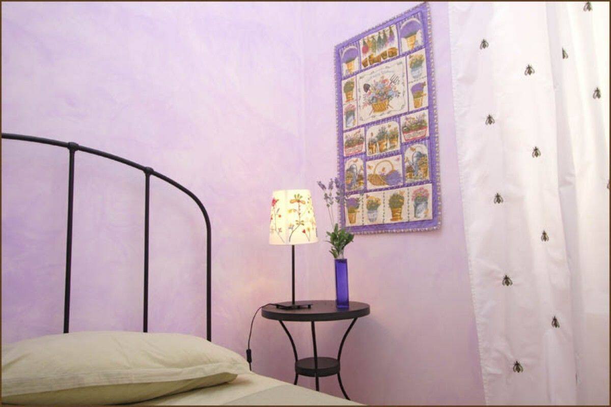Chambre simple, non-fumeur, salle de bains commune (Lavanda ) | Accès au Wi-Fi (inclus), literie fournie