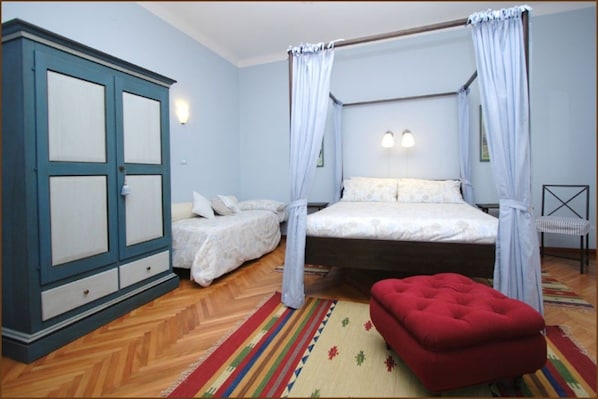 Chambre double, non-fumeur, salle de bain privée (Non ti scordar di me ) | Accès au Wi-Fi (inclus), literie fournie