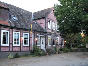 Façade de l’hébergement