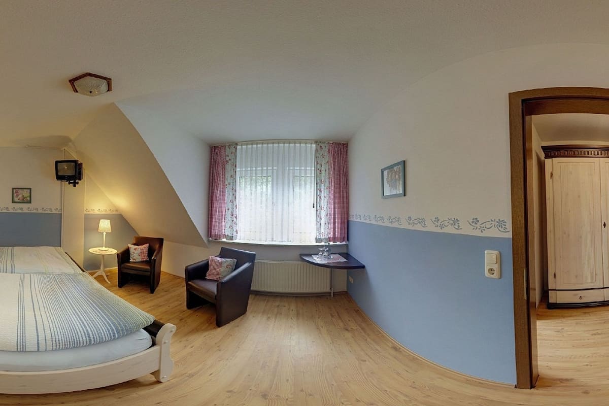 double room | hypo-allergenic bedding, desk, free wifi, bed sheets