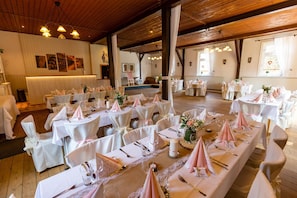 Dîner servi sur place