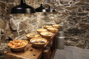 Daily buffet breakfast (EUR 10 per person)