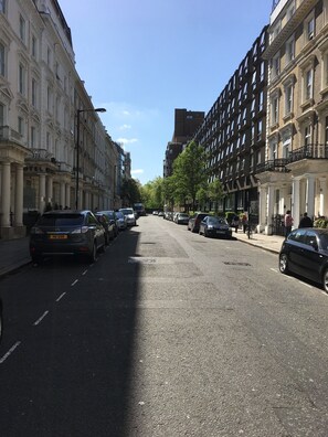 Third-party on-site parking, electric car charging point