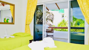 2 bedrooms, internet, bed sheets