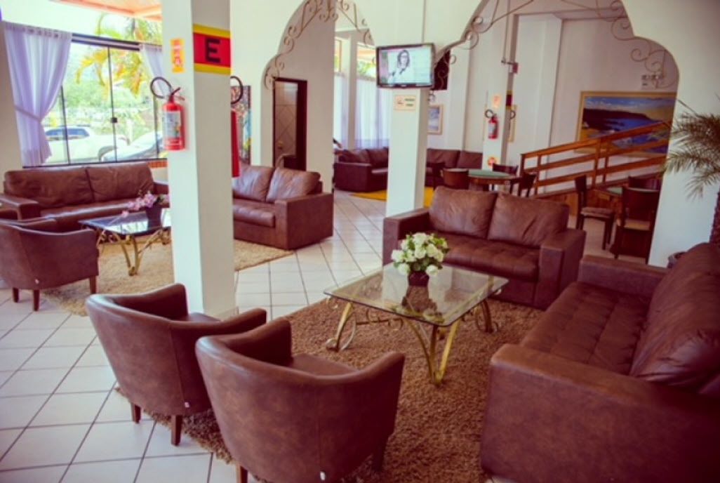 Sala de estar en el lobby