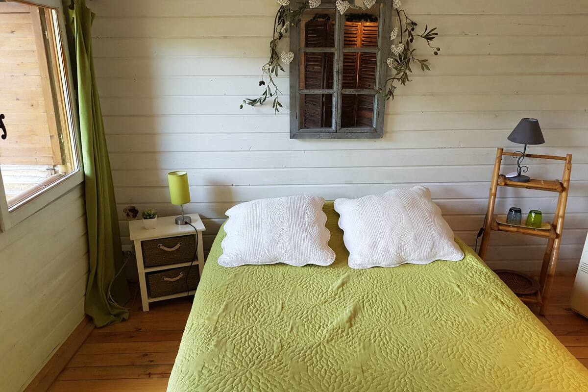Cottage, Terrace (Mazet) | Desk, blackout curtains, iron/ironing board (on request), free WiFi