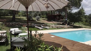 Outdoor pool - Mas Les Micocouliers (Saint-Christol-Les-Ales)
