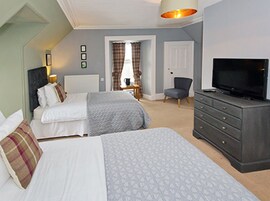 Ropa de cama de alta calidad y sistema de insonorización 