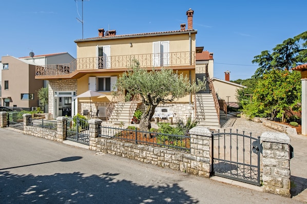 Façade de l’hébergement 