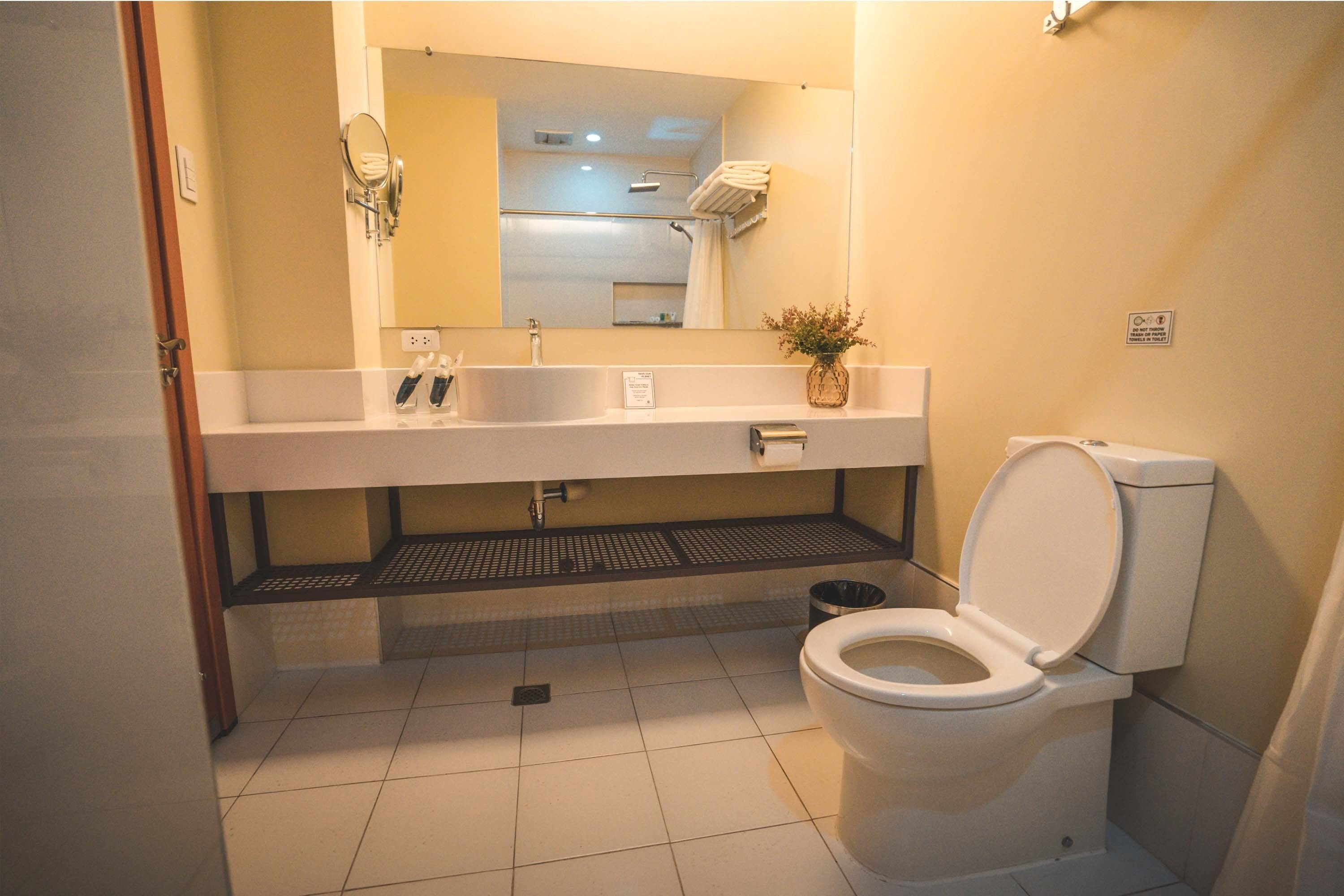 suite | bathroom | shower, free toiletries, slippers, bidet