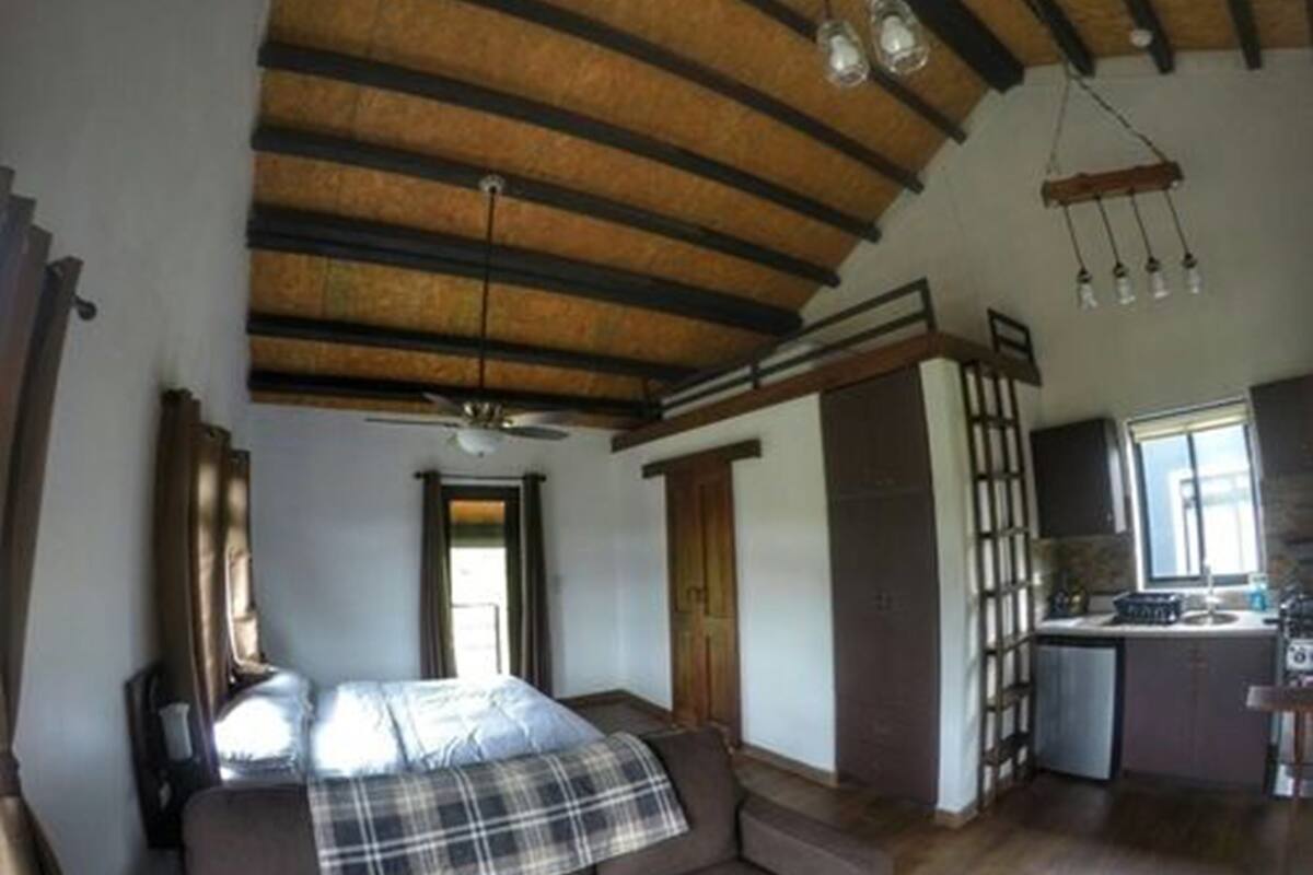 Cabana família, várias camas, para não fumantes, sacada (Family cabin) | Cortinas blackout, Wi-Fi de cortesia, roupa de cama