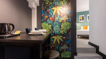 Junior Studio | 1 bedroom, hypo-allergenic bedding, memory foam beds, iron/ironing board