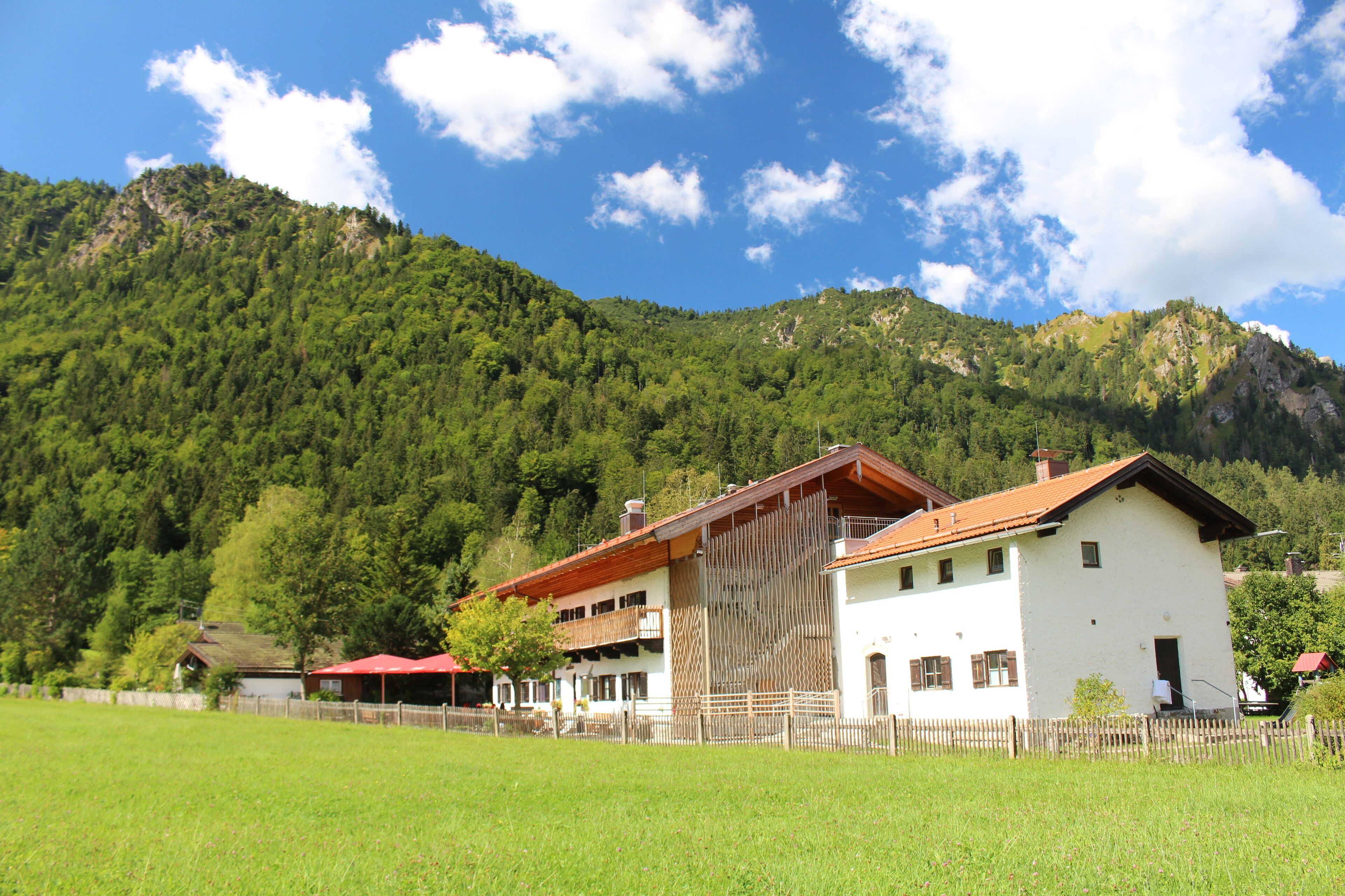 Fassade der Unterkunft