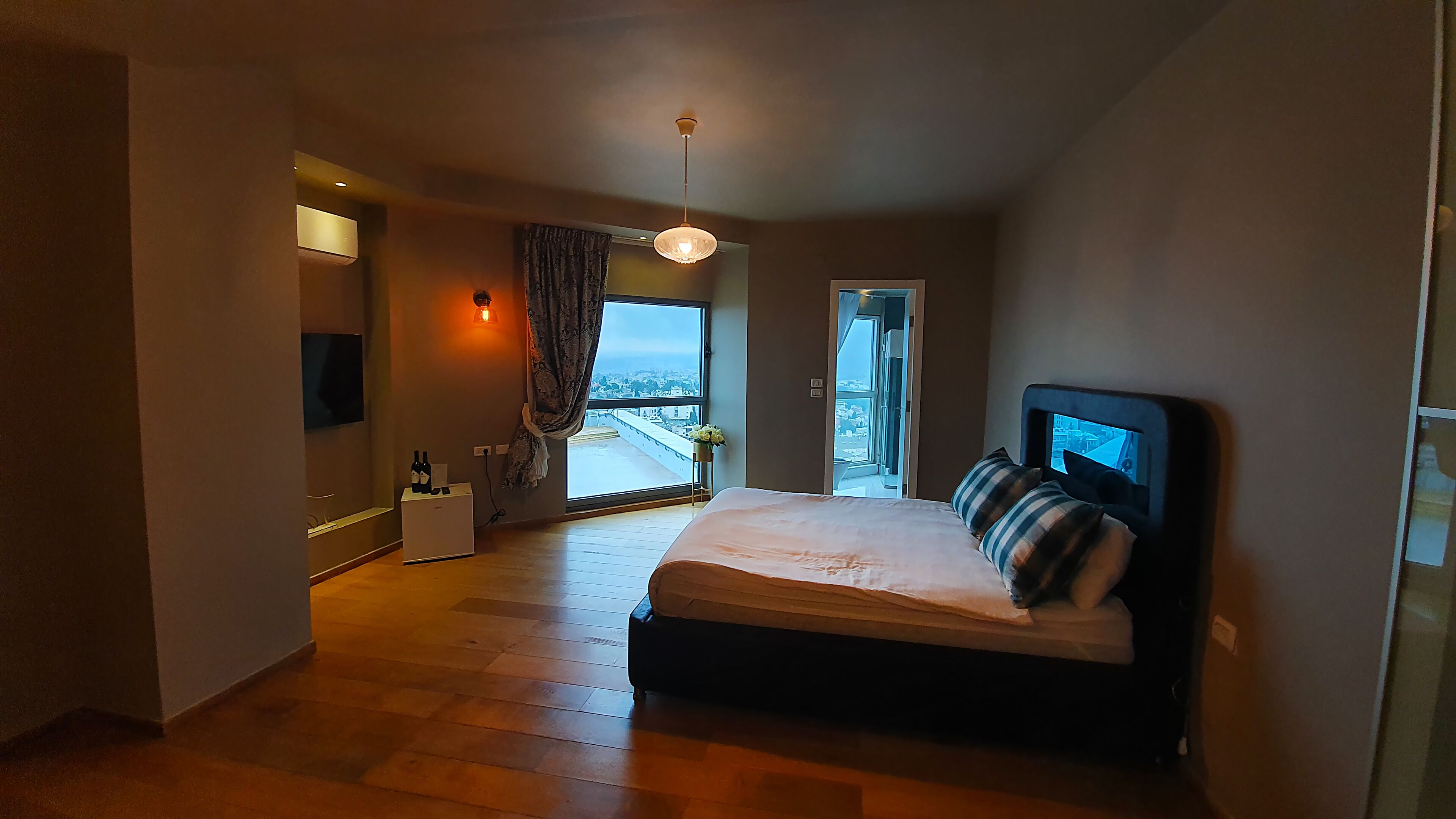 Superior Quadruple Room, City View | Desk, laptop workspace, soundproofing, iron/ironing board (on request)