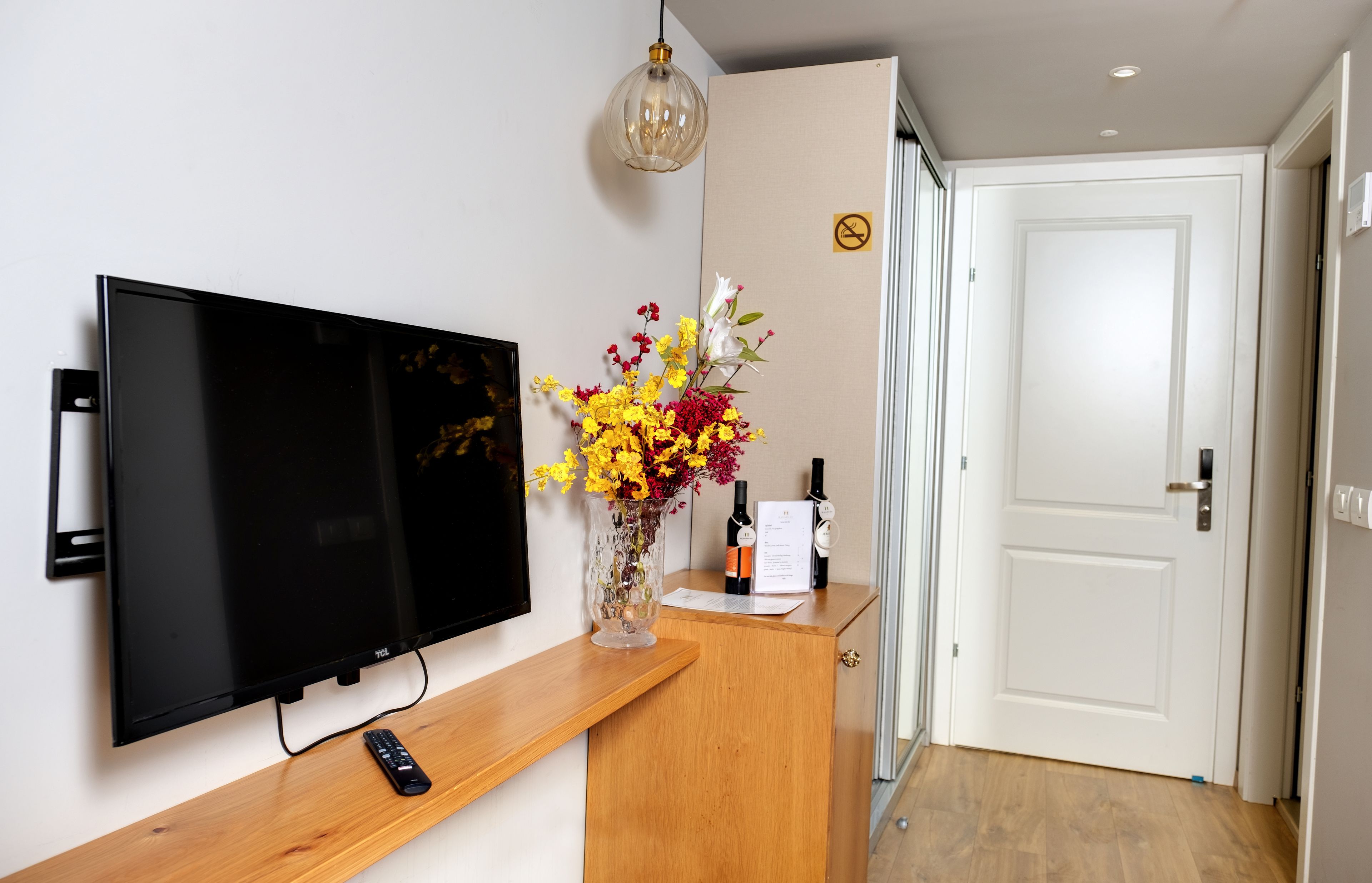 standard double or twin room | television