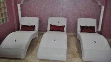 Een diep bad, handdoeken