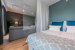 Apartamento Deluxe (59) | Cortinas opacas, tabla de planchar con plancha, wifi gratis