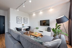 Apartamento Deluxe (27) | Cortinas opacas, tabla de planchar con plancha, wifi gratis