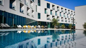 Voorkant van accommodatie