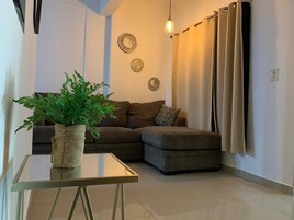 1 Bedroom Apartment, 1st fl., rear | Individuell dekoriert, individuell eingerichtet, Bügeleisen/Bügelbrett