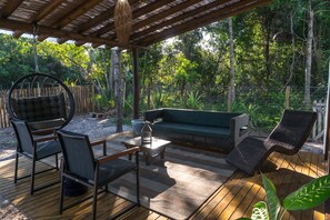 Lobby lounge - Aloha Guest House (Maraú)