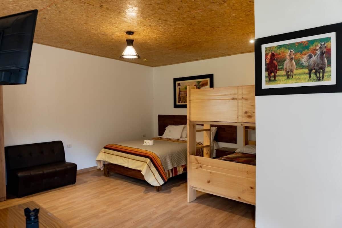 Family Triple Room, 1 Bedroom, Non Smoking | 2 bedrooms, down comforters, soundproofing, bed sheets
