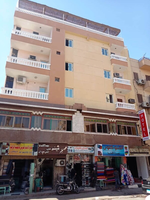 Façade de l’hébergement