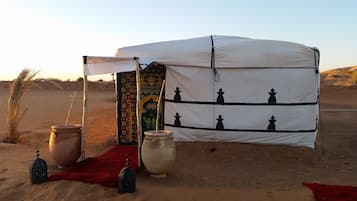 Tent (Sultana) | 1 bedroom, premium bedding, Select Comfort beds, individually decorated