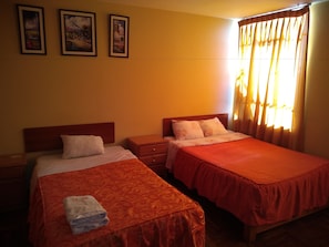 Twin Room, 1 Bedroom, Non Smoking | Iron/ironing board, free WiFi