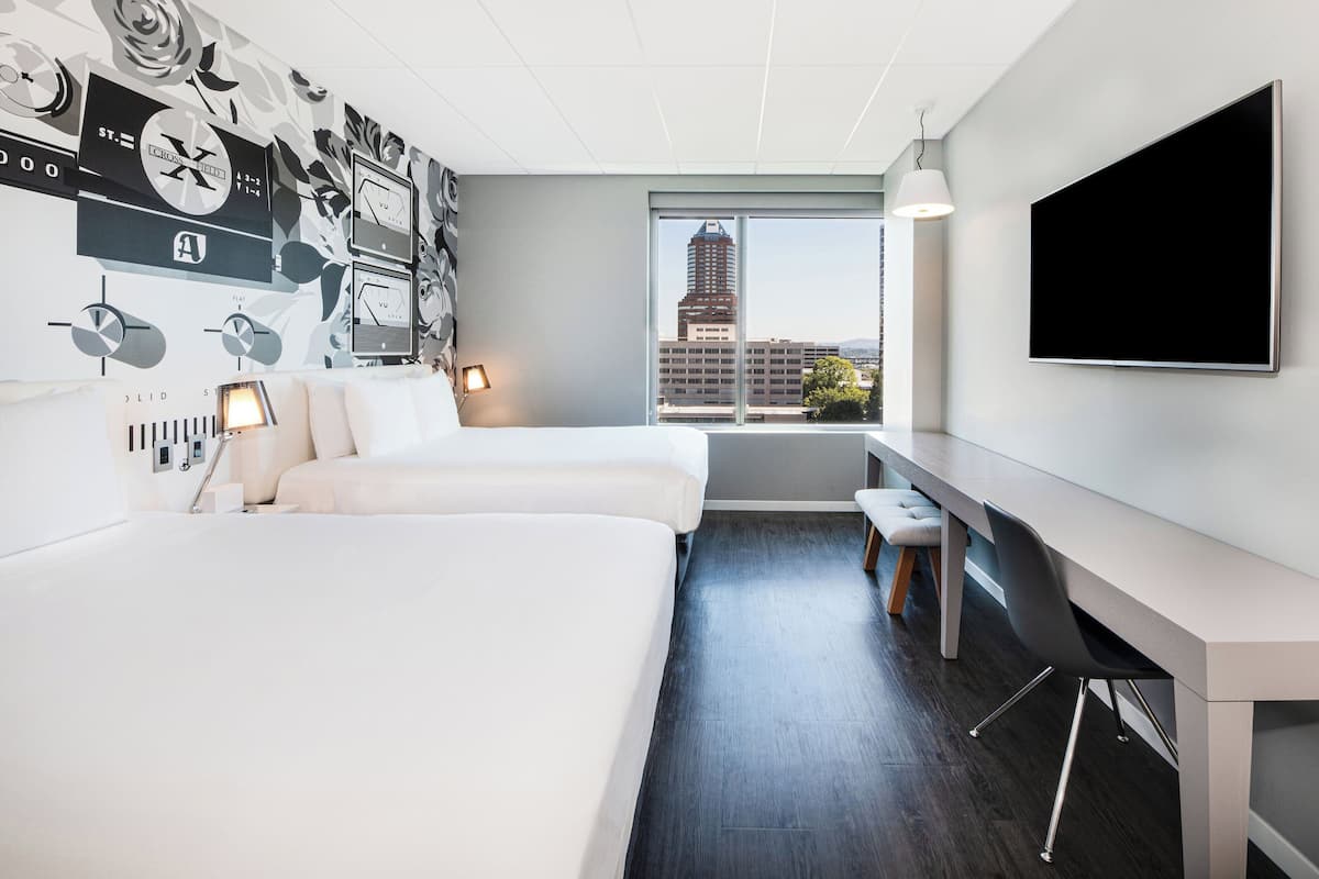 1 bedroom, pillow-top beds, in-room safe, desk