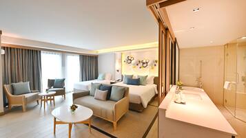 Family Triple Room  | Free minibar items, in-room safe, desk, blackout curtains